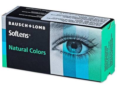 SofLens Natural Colors Emerald - без диоптър (2 лещи)