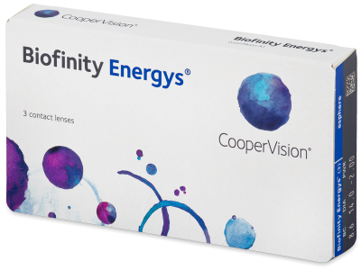 Biofinity Energys (3 лещи) - Месечни контактни лещи
