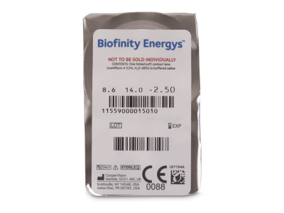 Biofinity Energys (3 лещи) - Преглед на блистер