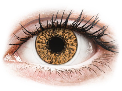 Лешник (Hazel) - FreshLook Colors - с диоптър (2 лещи) - Coloured contact lenses