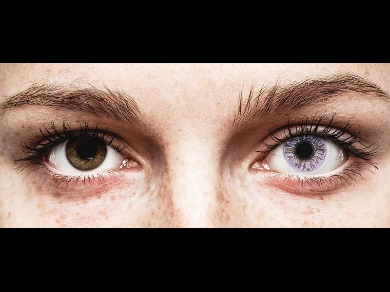 Лилави (Violet) - FreshLook Colors - с диоптър (2 лещи)
