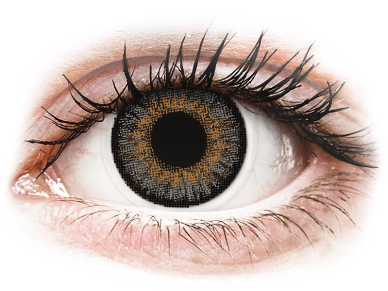 Сиви (Grey) - FreshLook One Day Color - с диоптър (10 лещи) - Coloured contact lenses