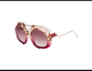 Fendi FF 0316/S C48/3X Слънчеви очила - Овални - Fendi FF 0316/S C48/3X