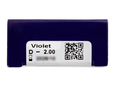 Violet - TopVue Color - с диоптър (2 лещи) - Преглед на параметри