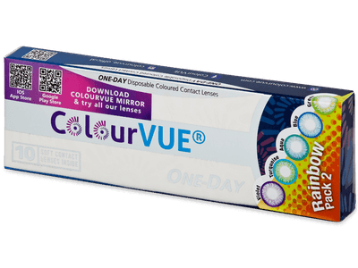 Дъга 2 (Rainbow 2) - ColourVue One Day TruBlends (10 лещи) - Този продукт се предлага и в този вариант на опаковката