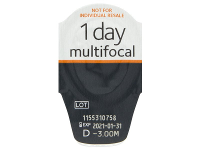 Proclear 1 Day multifocal (30 лещи) - Преглед на блистер