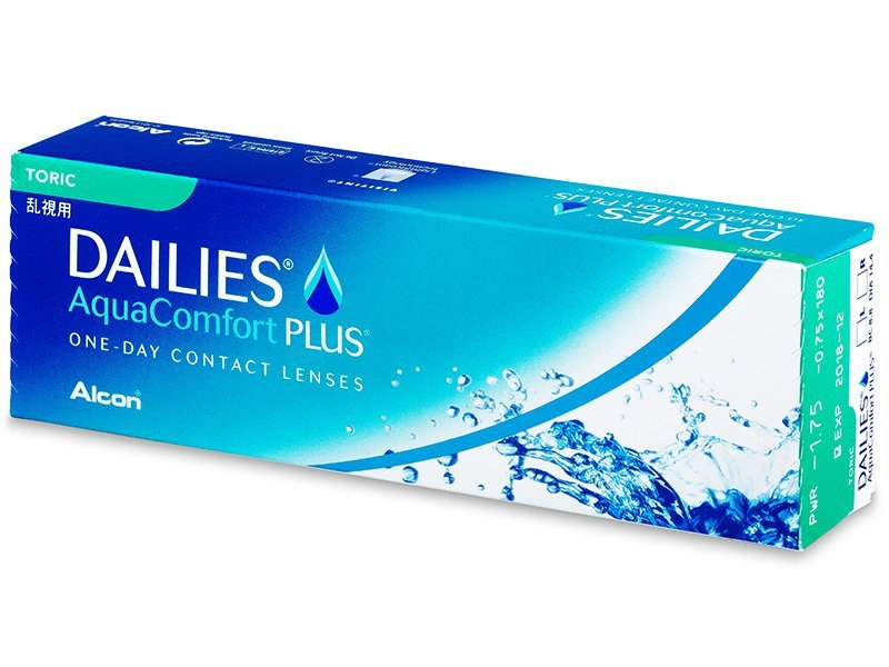 Dailies AquaComfort Plus Toric (30 лещи) - Торични лещи