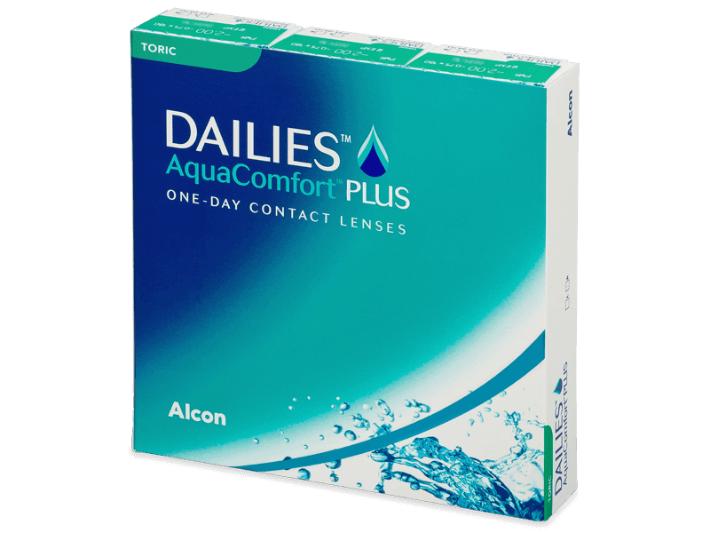 Dailies AquaComfort Plus Toric (90 лещи) - Торични лещи