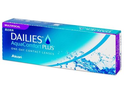 Dailies AquaComfort Plus Multifocal (30 лещи) - Мултифокални лещи