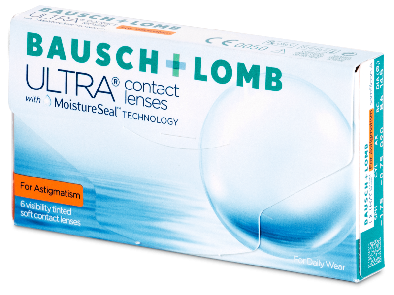 Bausch + Lomb ULTRA for Astigmatism (6 лещи) - Торични лещи