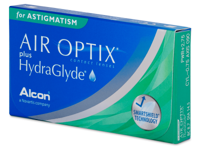 Air Optix plus HydraGlyde for Astigmatism (6 лещи) - По-старт дизайн