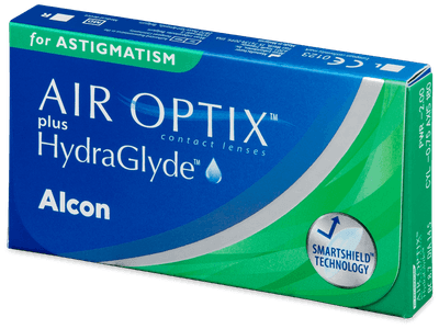 Air Optix plus HydraGlyde for Astigmatism (6 лещи) - Месечни контактни лещи