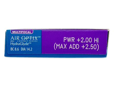 Air Optix plus HydraGlyde Multifocal (6 лещи) - Преглед на параметри