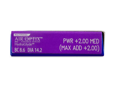 Air Optix plus HydraGlyde Multifocal (6 лещи) - Преглед на параметри