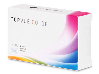 TopVue Color - Honey - с диоптър (2 лещи) - По-старт дизайн