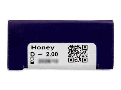 TopVue Color - Honey - с диоптър (2 лещи) - Преглед на параметри