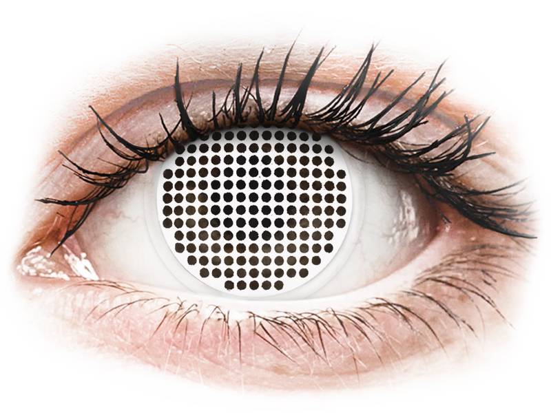 ColourVUE Crazy Lens - White Screen - без диоптър (2 лещи)