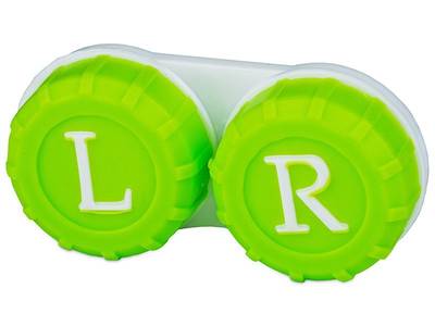 Контейнерче за лещи - зелено L+R
