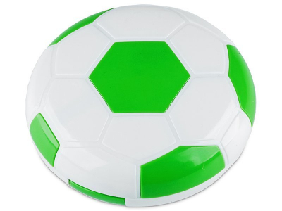 Комплект за лещи с огледало Football - зелен 