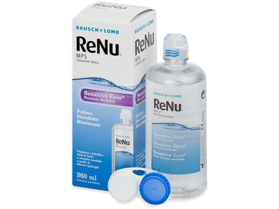 Разтвор Sensitive Eyes ReNu MPS 360 ml - Разтвор за почистване