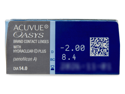 Acuvue Oasys (12 лещи) - Преглед на параметри