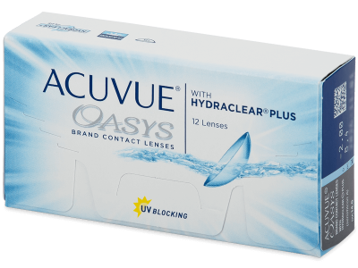 Acuvue Oasys (12 лещи) - Двуседмични контактни лещи