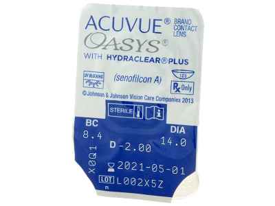 Acuvue Oasys (24 лещи) - Преглед на блистер
