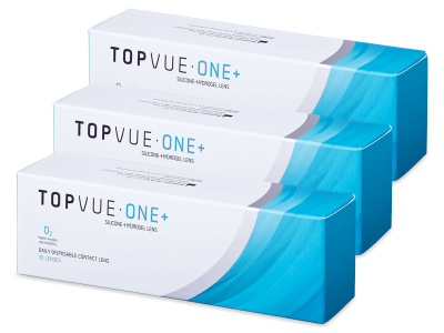 TopVue One+ (90 лещи) - Еднодневни контактни лещи