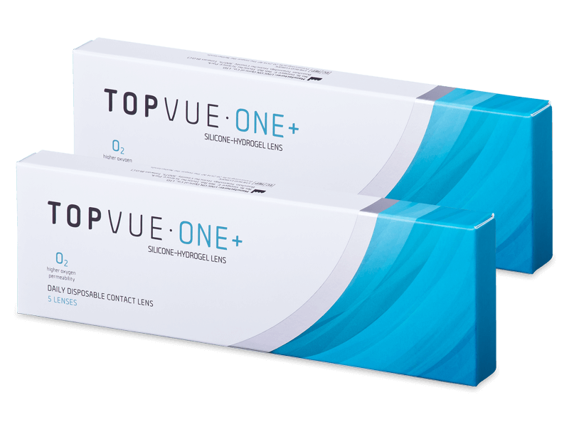 TopVue One+ (5 чифта лещи) - Еднодневни контактни лещи