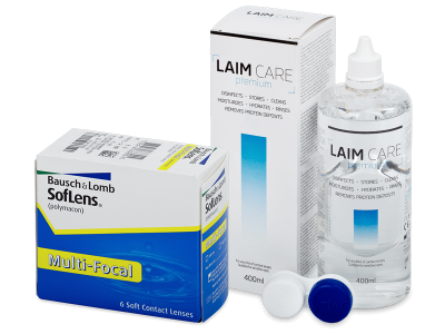 SofLens Multi-Focal (6 лещи) + разтвор Laim Care 400 ml
