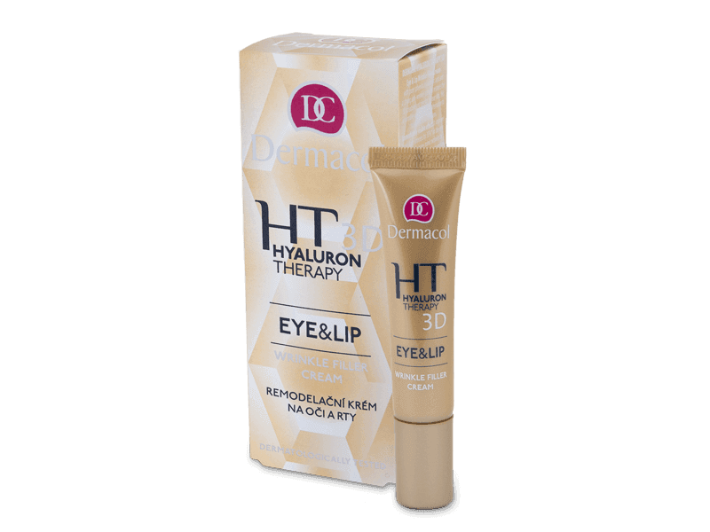 Dermacol Hyaluron therapy крем против бръчки за очи и устни 15 ml. 