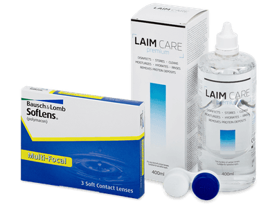 SofLens Multi-Focal (3 лещи) + разтвор Laim-Care 400 ml