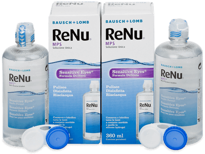 Разтвор Sensitive Eyes ReNu MPS 2х 360 ml