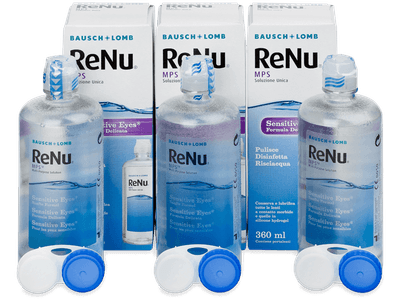 Разтвор Sensitive Eyes ReNu MPS 3х 360 ml