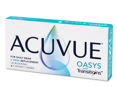 Acuvue Oasys with Transitions (6 лещи) - Двуседмични контактни лещи