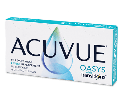 Acuvue Oasys with Transitions (6 лещи) - Двуседмични контактни лещи