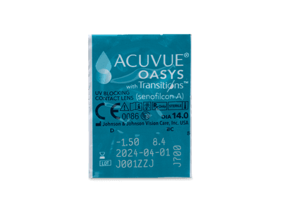 Acuvue Oasys with Transitions (6 лещи) - Преглед на блистер