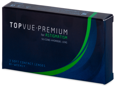 TopVue Premium for Astigmatism (3 лещи) - Торични лещи