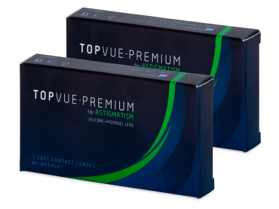 TopVue Premium for Astigmatism (6 лещи) - Торични лещи