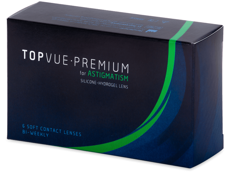 TopVue Premium for Astigmatism (6 лещи) - Торични лещи