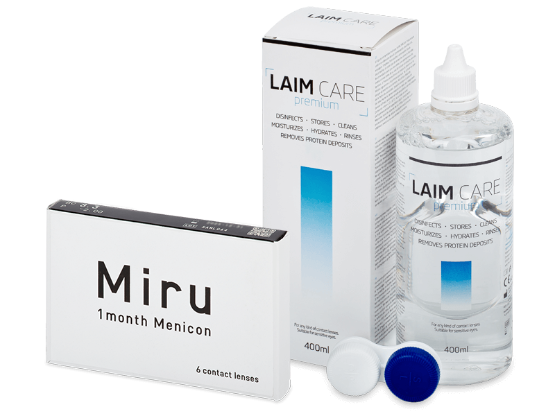 Miru (6 лещи) + разтвор Laim-Care 400 ml - Пакет на оферта