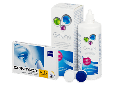 Carl Zeiss Contact Day 30 Spheric (6 лещи) + разтвор Gelone 360 ml