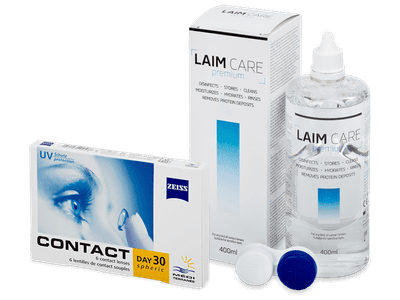 Carl Zeiss Contact Day 30 Spheric (6 лещи) + разтвор Laim-Care 400 ml