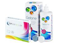 TopVue Color - диоптричи (2 лещи) + разтвор Gelone 360ml Цветни контактни лещи - TopVue Color - диоптричи (2 лещи) + разтвор Gelone 360ml