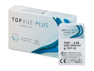 TopVue Plus (1 леща) - Месечни контактни лещи