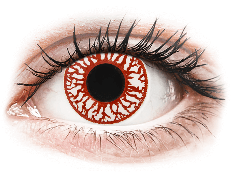 Blood Shot - ColourVUE Crazy Lens - еднодневни (2 лещи) - Coloured contact lenses