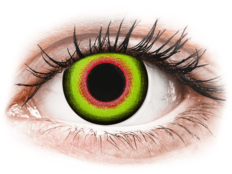 Mad Hatter - ColourVUE Crazy Lens - еднодневни (2 лещи) - Coloured contact lenses
