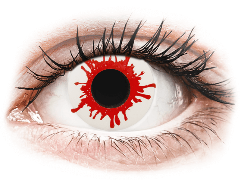 Wild Blood - ColourVUE Crazy Lens - еднодневни (2 лещи) - Coloured contact lenses