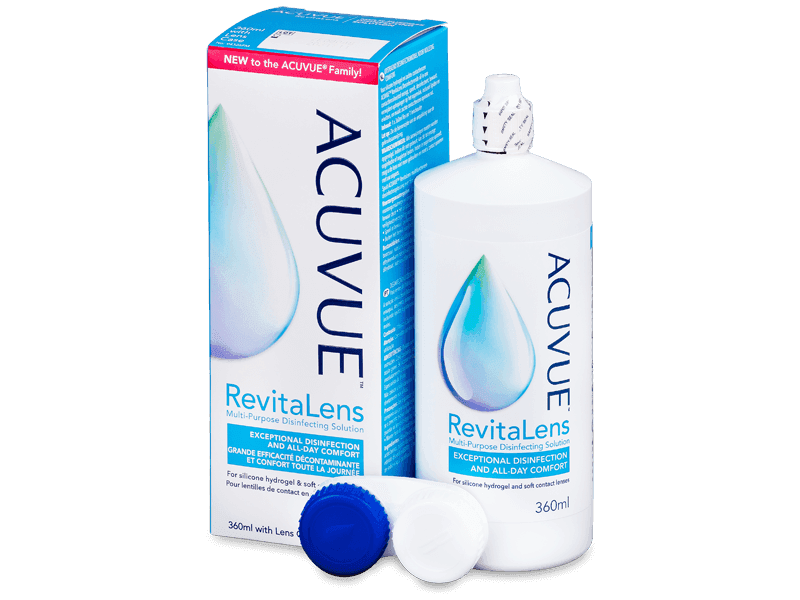 Разтвор Acuvue RevitaLens 360 ml - Разтвор за почистване