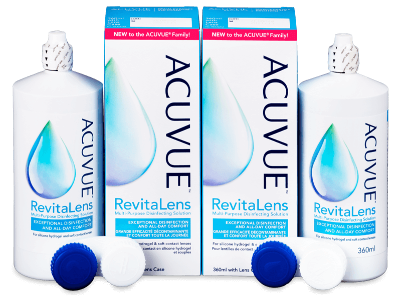 Acuvue RevitaLens Разтвор 2x 360 ml  - Икономичен пакет два разтвора